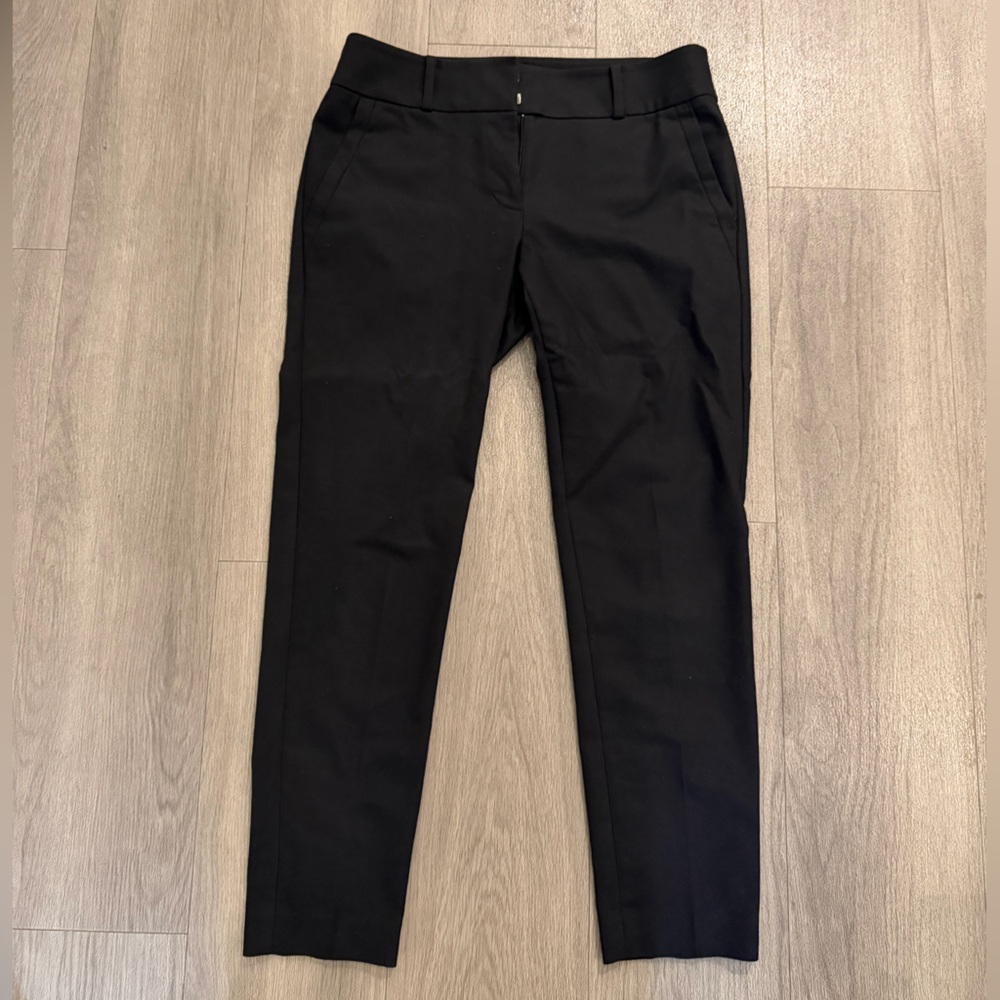 LOFT Black Slim Ankle Dress Pants
